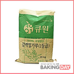 (도매)큐원강력밀가루20kg(무료배송)